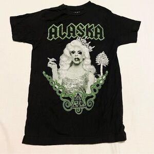 Rupaul Drag Race Shirt Black Drag Queen Merch Alaska Tshirt XS